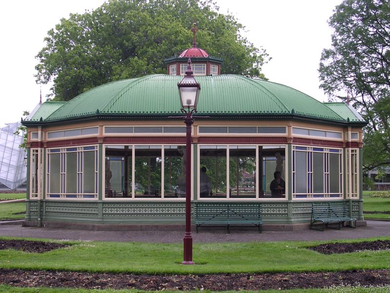 Statuary Pavilion at Ballarat Botanical Gardens