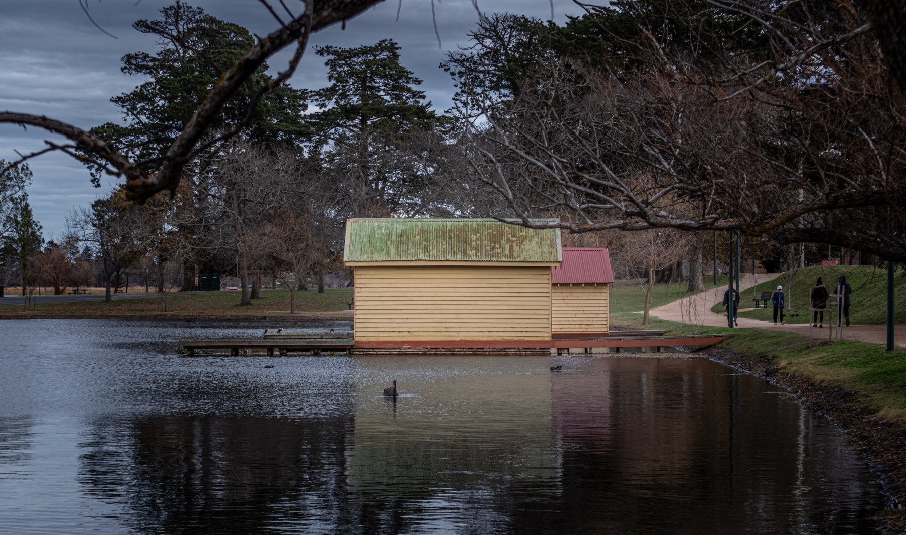 Lake Wendouree near the farmers market precinct